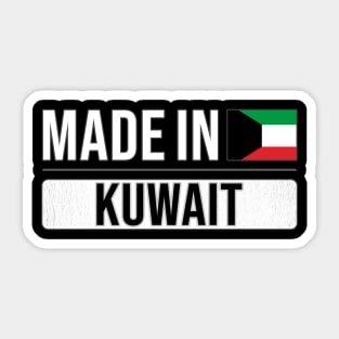 Made In Kuwait - Gift for Kuwaiti With Roots From Kuwait Sticker